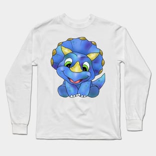 niedlicher Dino Long Sleeve T-Shirt